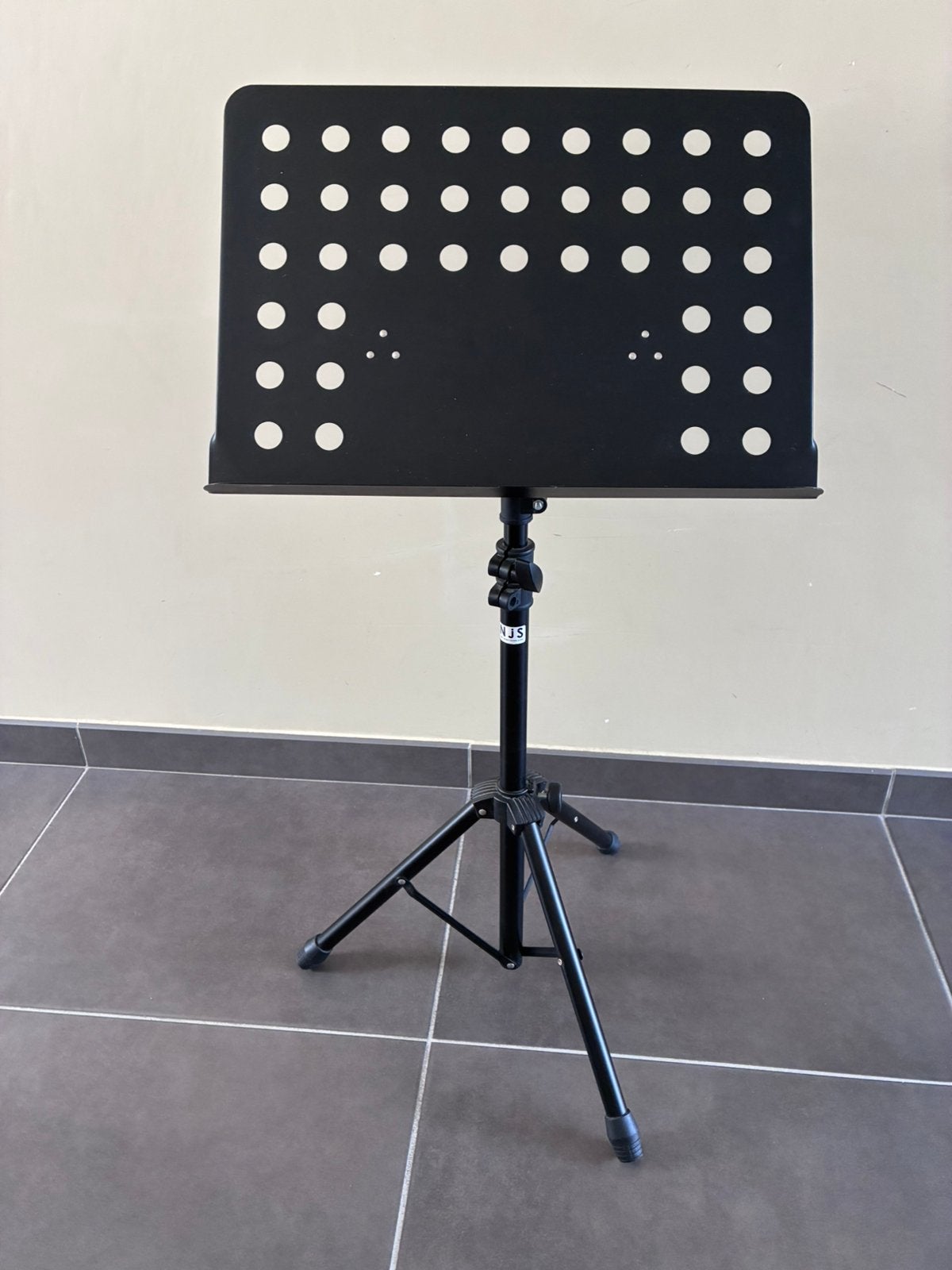 NJS Orkestlessenaar / Muziekstandaard, Muziek en Instrumenten, Standaarden, Ophalen, Gebruikt, Muziekstandaard