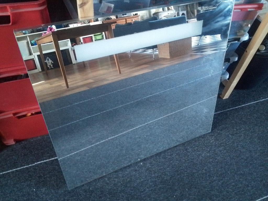 Miroir avec lumières, Moins de 100 cm, Comme neuf, Enlèvement, Rectangulaire