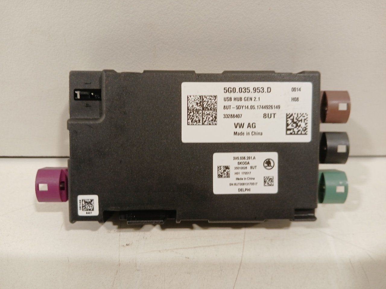 Antenne versterker Skoda Superb, Auto diversen, Autoradio's, Ophalen of Verzenden, Van der Ven Autorecycling B.V., Onderdelen@venauto.nl