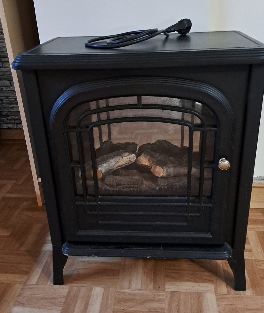 Poêle électrique d'appoint, Maison & Meubles, Enlèvement, Utilisé, Électrique