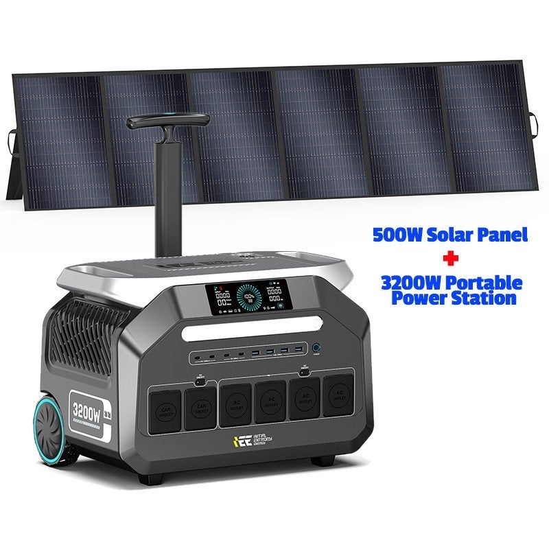 Station d'alimentation portable IEE 3200W, Caravanes & Camping, Caravanes & Camping Autre, Enlèvement ou Envoi, Neuf