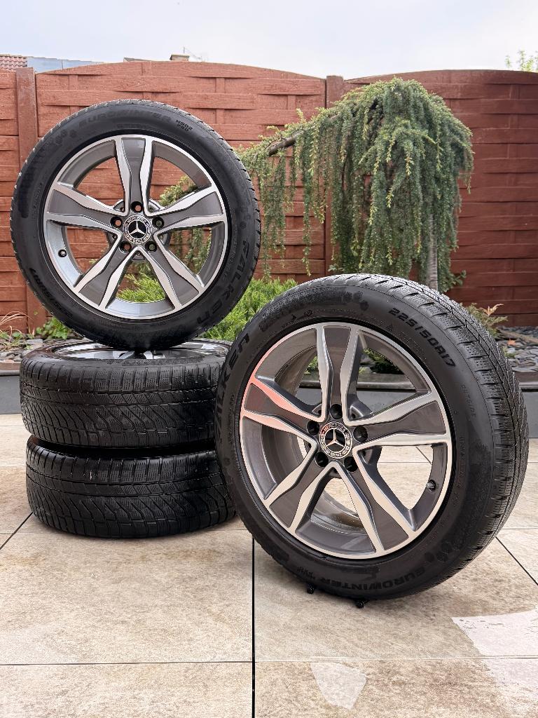 Original 17" Mercedes Benz Classe C W205 Jantes et pneus M24, Enlèvement, Comme neuf
