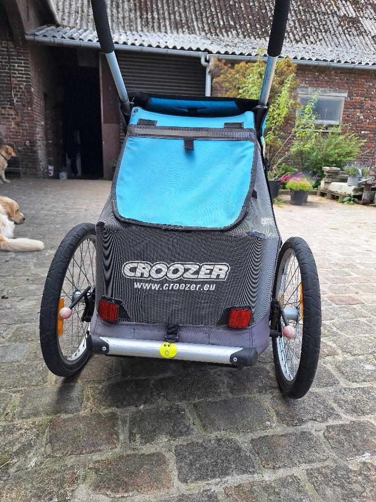 Fietskar Croozer 1kind, Fietsen en Brommers, Ophalen, Gebruikt, Opvouwbaar, Kinderkar