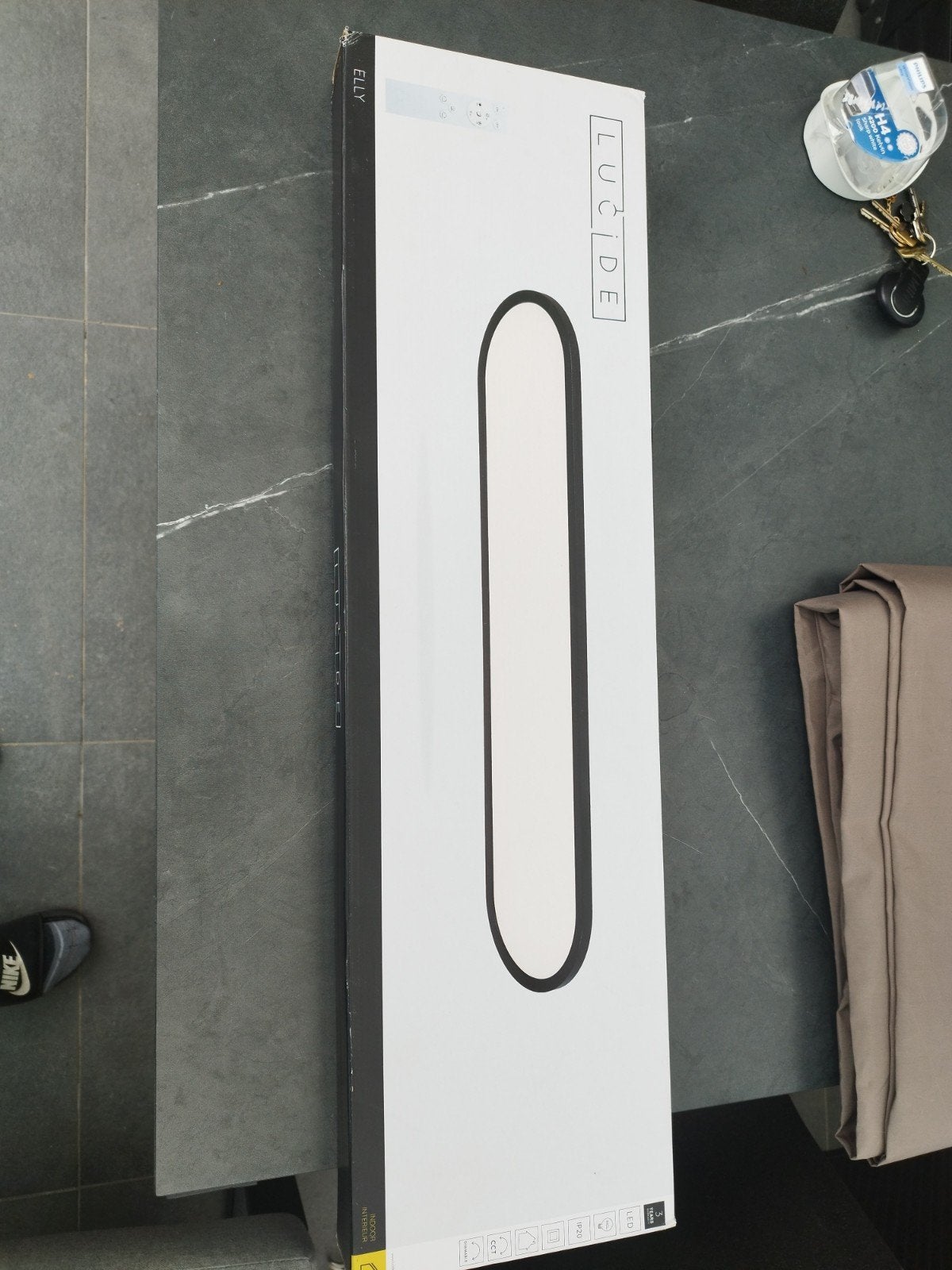 plafonnier design Lucide Elly, Maison & Meubles, Lampes | Plafonniers, Neuf, Design, Enlèvement, Lucide
