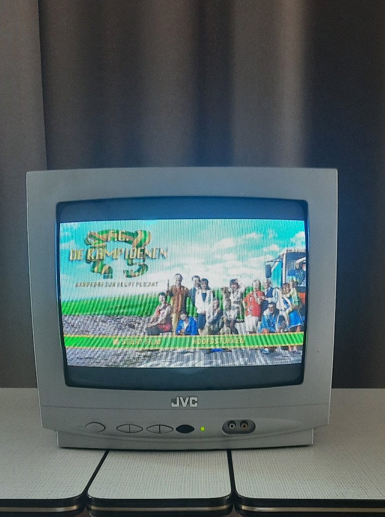 Portable Vintage JVC Color Tv, Audio, Tv en Foto, Vintage Televisies, Ophalen of Verzenden, Gebruikt, Minder dan 40 cm, Overige merken