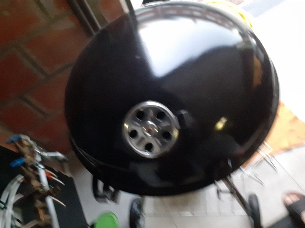 Barbecue   diameter 58 cm, Jardin & Terrasse, Barbecues au charbon de bois, Enlèvement, Comme neuf, BBQ, Avec accessoires
