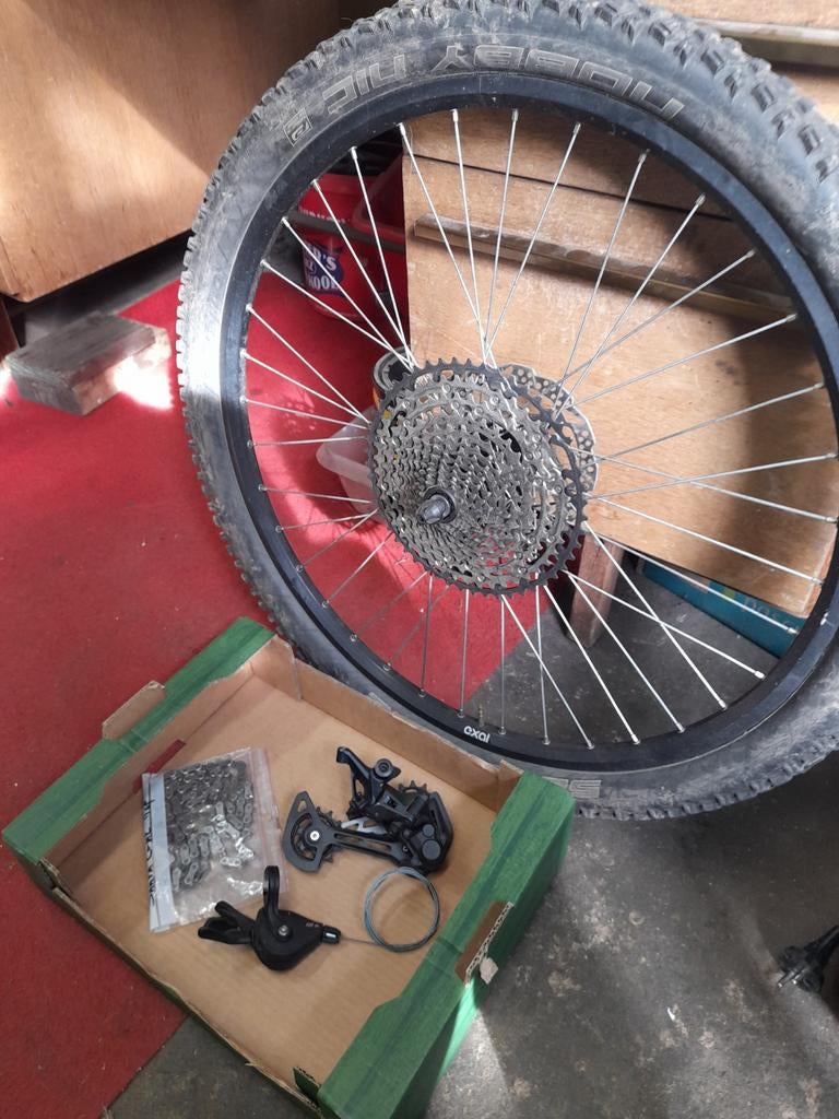 26", 12sp mtb ombouwset., Fietsen en Brommers, Fietsonderdelen, Ophalen of Verzenden