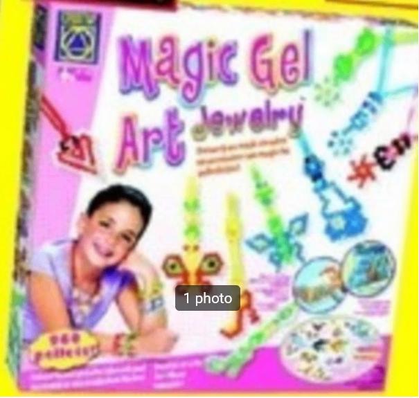 Magic Gel Art Jewelry - maak je sieraden!, Ophalen of Verzenden, Gebruikt, Knutselen