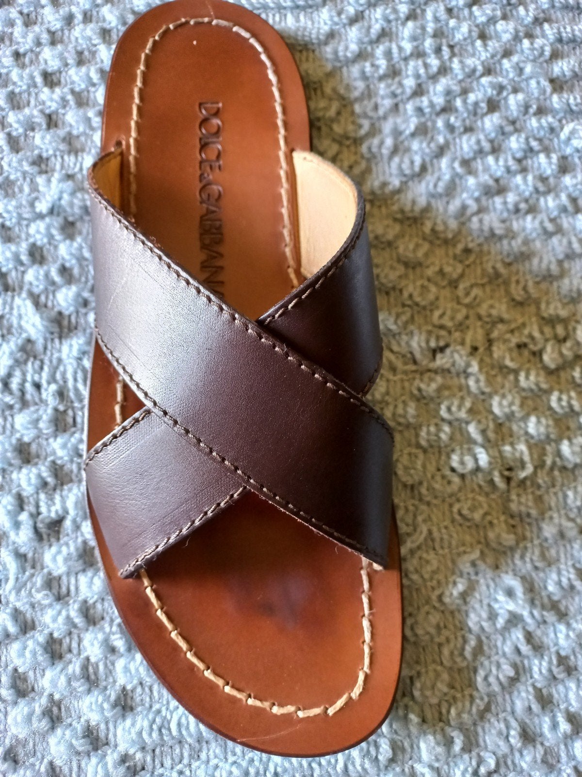 Chaussons Dolce & Gabbana taille 43, Enlèvement ou Envoi, Brun, Chaussons