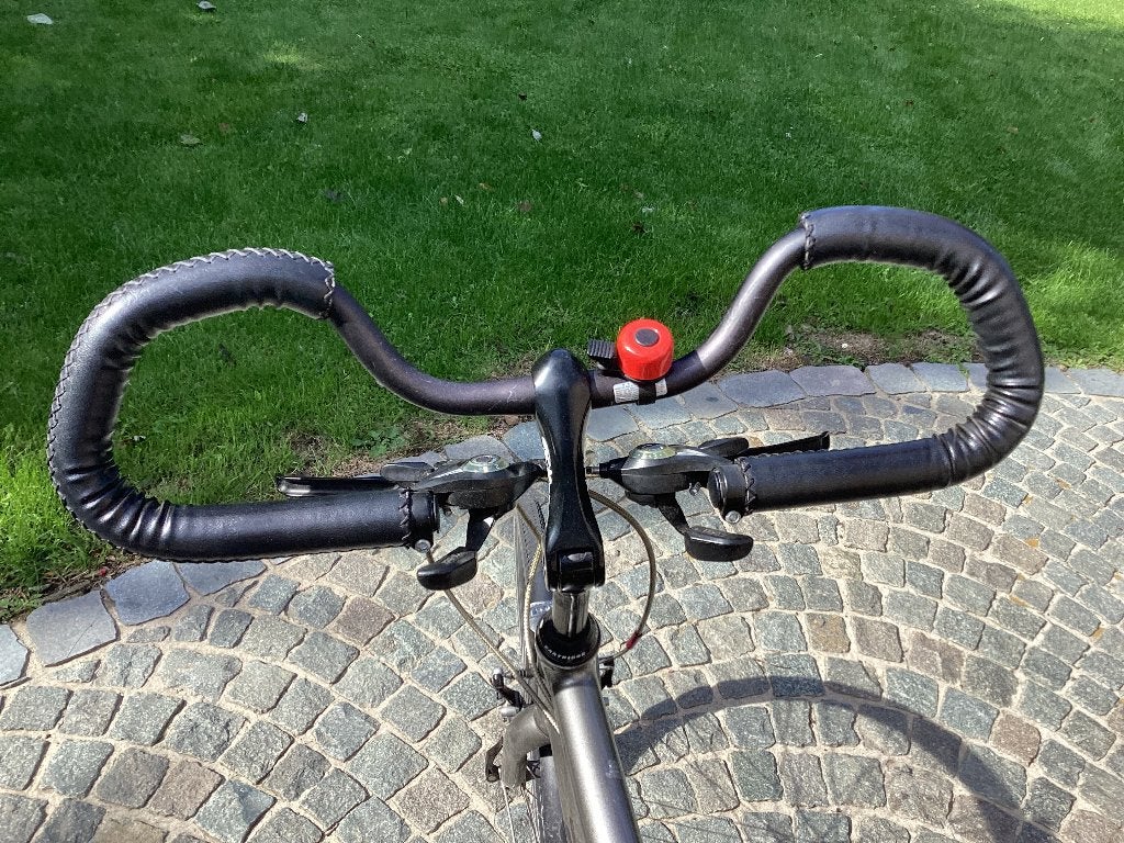 Mooie  grijze herenfiets Minerva, ideaal voor student of …, Gebruikt, Velgrem, Versnellingen, 65 cm of meer