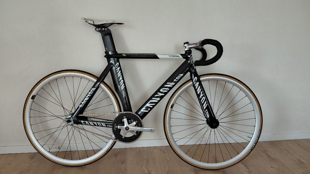 Pistefiets CANYON, 49 tot 53 cm, Ophalen, Aluminium