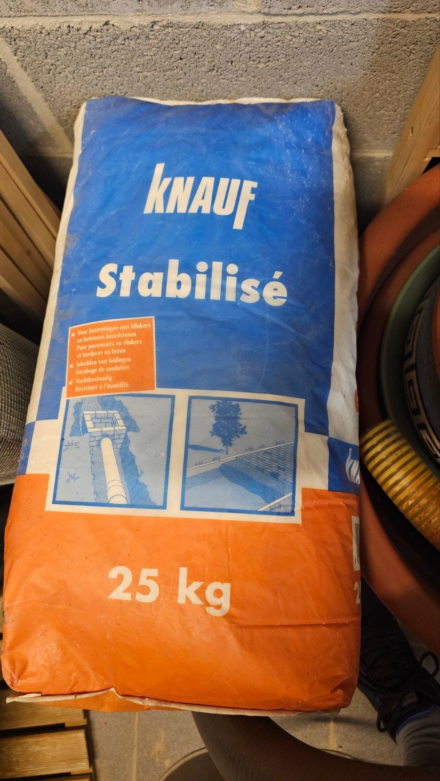 Stabilisé KNAUF 25Kg., Ophalen