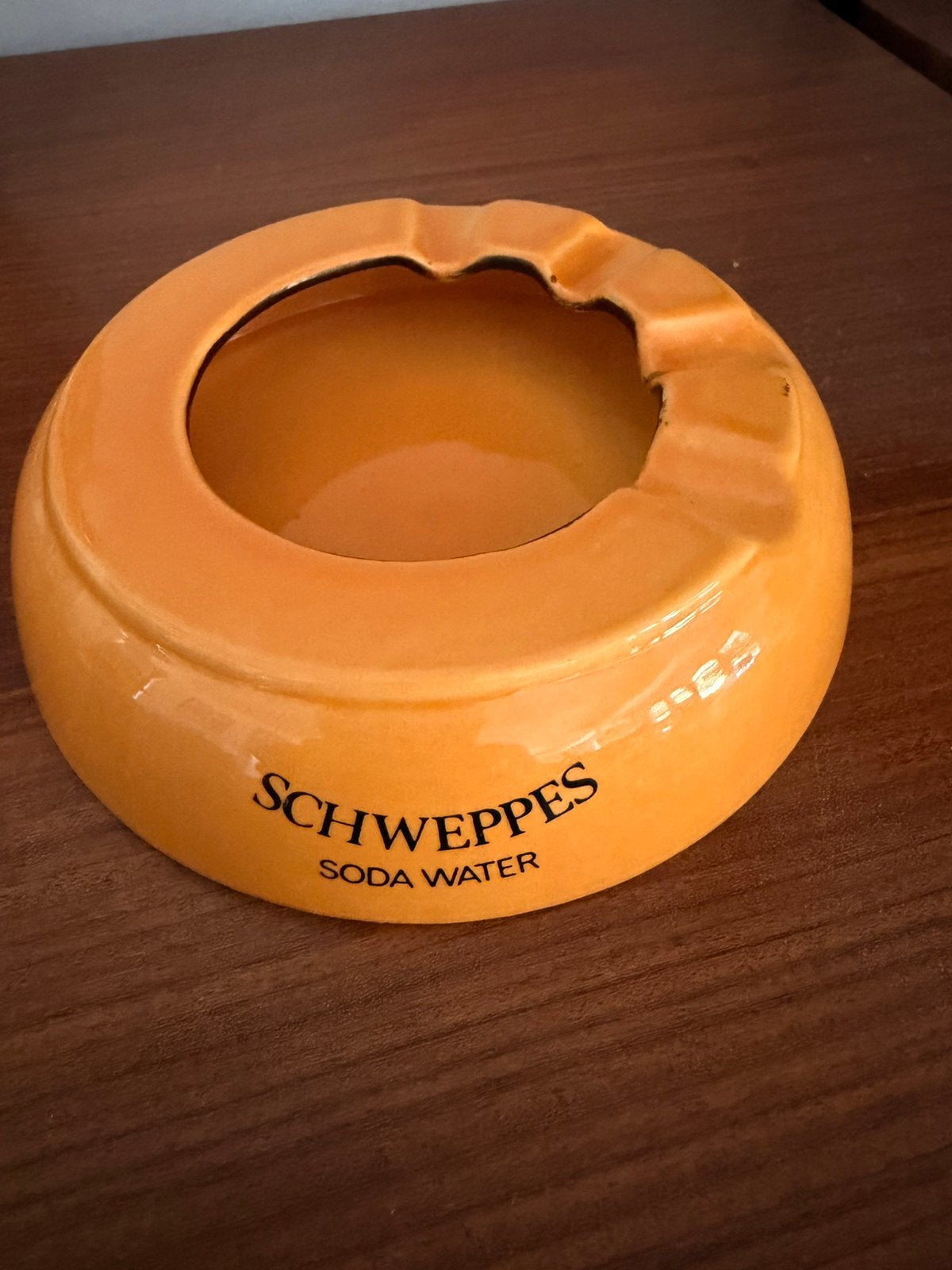 Retro Asbak Schweppes Soda Water, Verzamelen, Ophalen of Verzenden, Zo goed als nieuw, Asbak