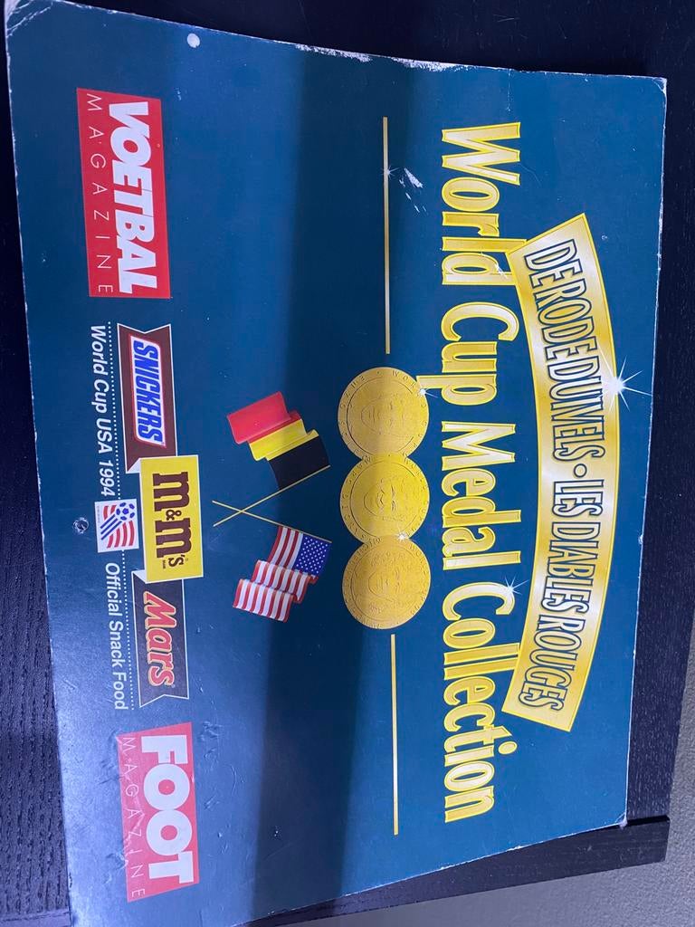 Volledige collectie munten world cup 1994 rode duivels, Verzamelen, Ophalen