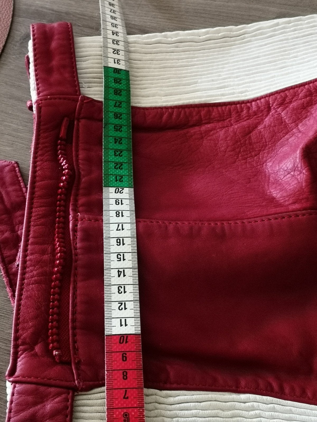 pantalon de moto vintage ajusté rouge, Seconde main, Wilhelm Krawehl, Enlèvement ou Envoi, Femmes