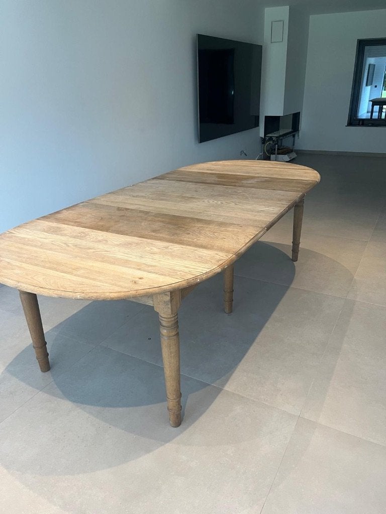 Table de salle à manger extensible, Maison & Meubles, Enlèvement, Utilisé, Chêne