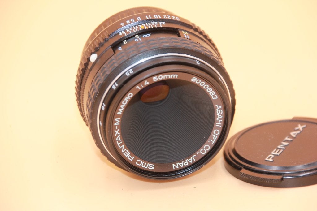 PENTAX K : SMC TAKUMAR MACRO 50/4, TV, Hi-fi & Vidéo, Appareils photo analogiques, Enlèvement ou Envoi, Comme neuf, Reflex miroir