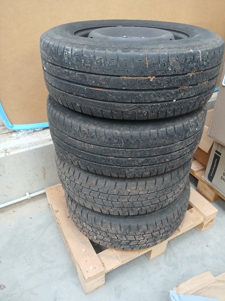 Renault master wielen set winterbanden, Auto-onderdelen, Ophalen, 16 inch, Banden en Velgen, Winterbanden