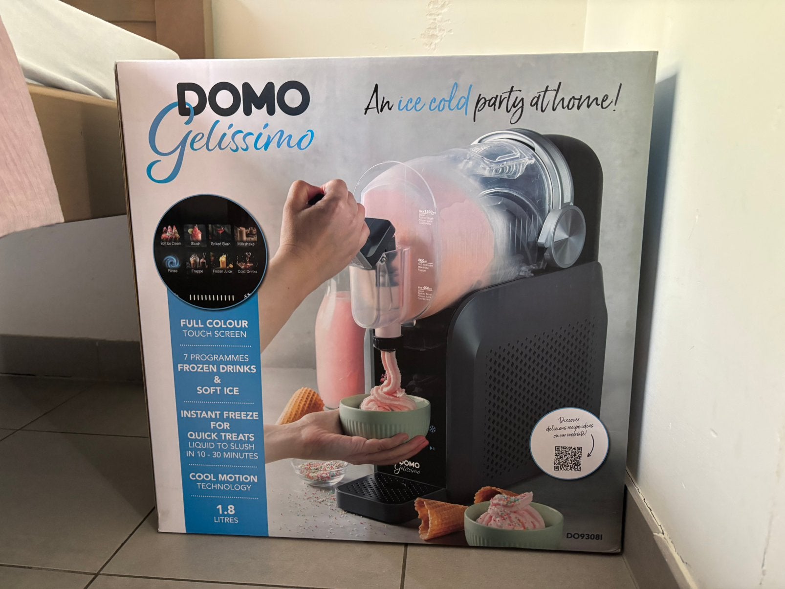 Domo Slushmachine, Ophalen, Nieuw, Zelfvriezend