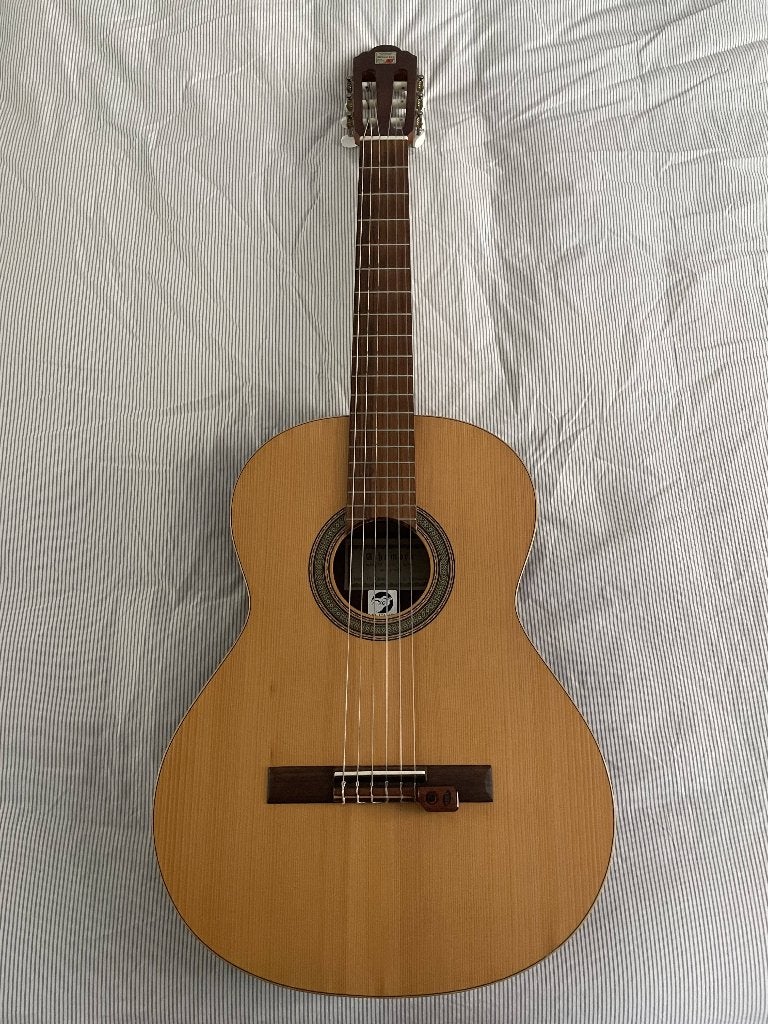 Guitare Classique Alhambra 1C, Enlèvement, Utilisé, Guitare classique ou espagnole, Avec valise