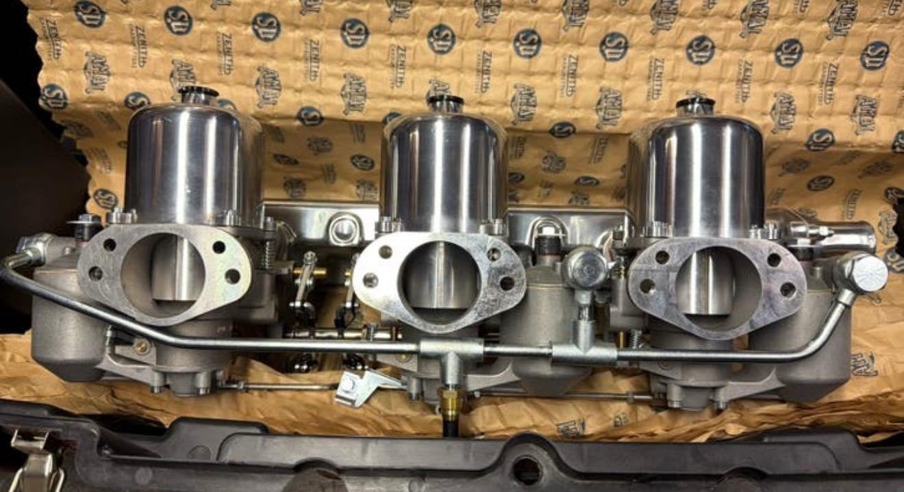 Jaguar e type triple su hd8 carburateur set, Ophalen