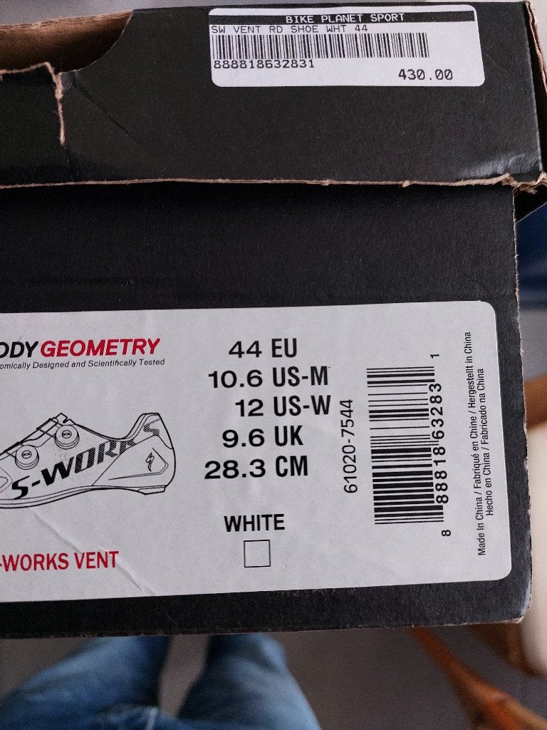 racefiets schoenen  s works vent, Ophalen, Zo goed als nieuw, Specialized s-works