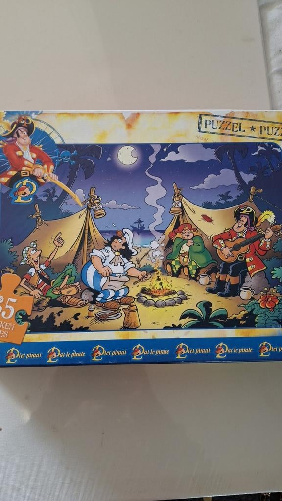 Piet piraat puzzel, Ophalen of Verzenden
