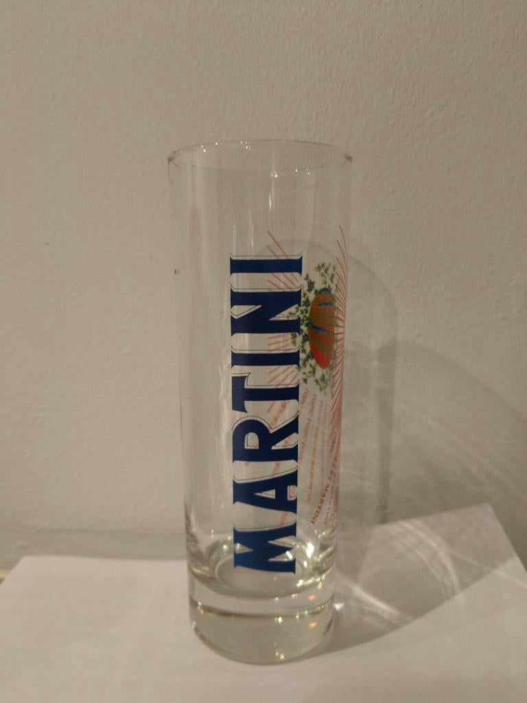 6 Martini glazen, Ophalen
