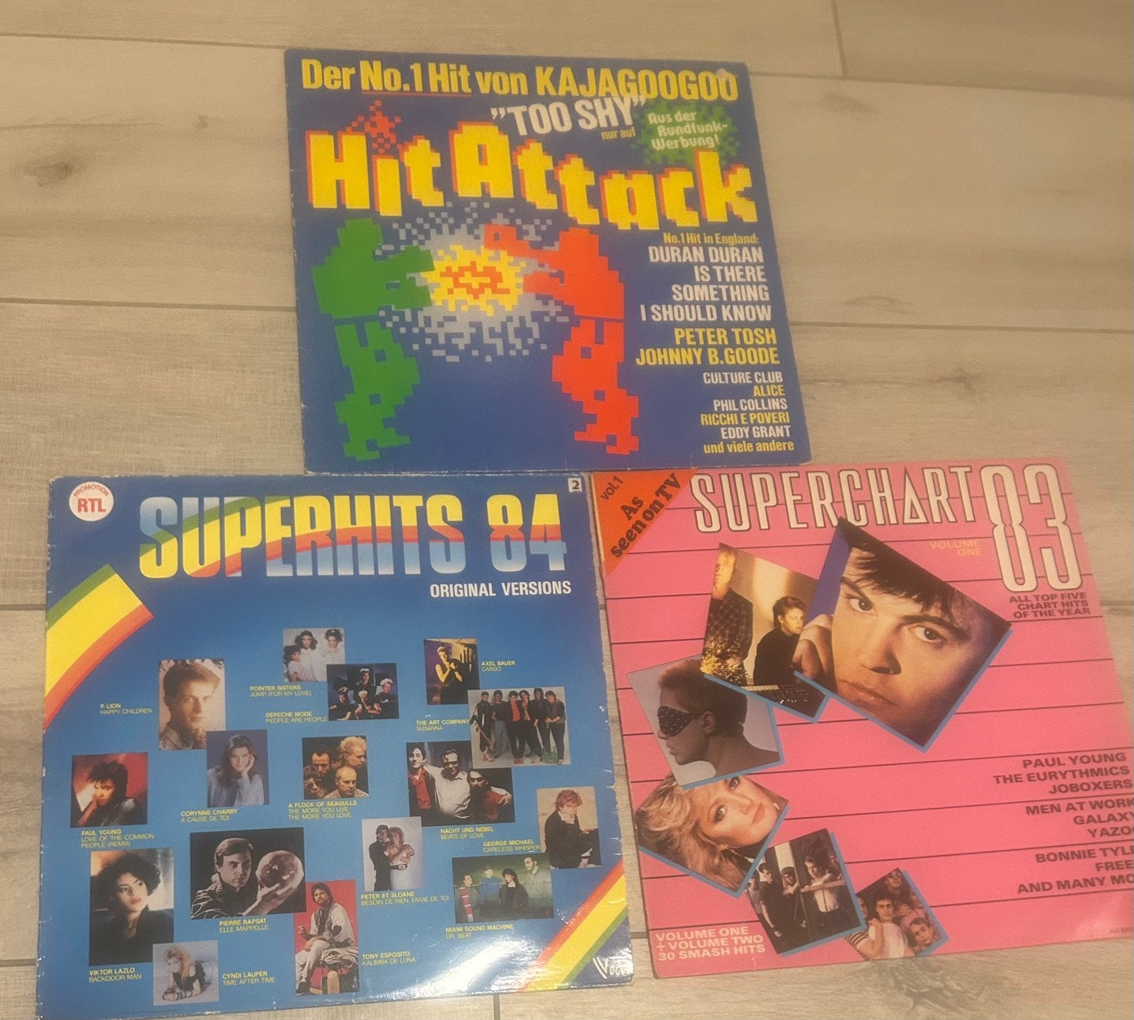 3 lp’s jaren’80, LP, Gebruikt, Ophalen of Verzenden, Pop