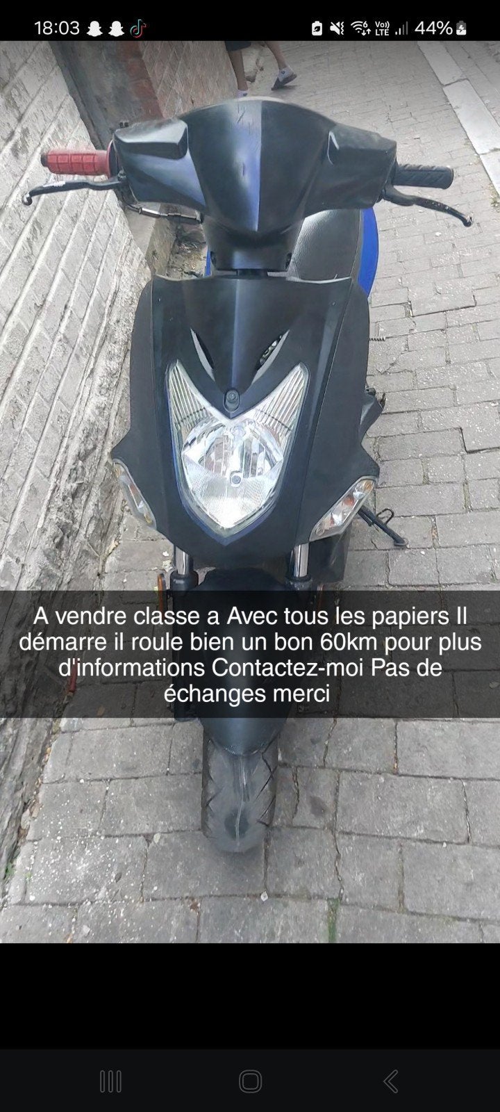 Scooter kymco agility classe a Avec Tout les papier il roule, Vélos & Vélomoteurs, Enlèvement ou Envoi, Agility