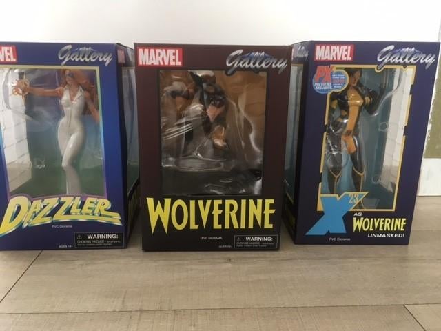 Marvel gallery - Wolverine, Emma Frost, X-23, Dazzler, Ophalen, Nieuw, Fantasy