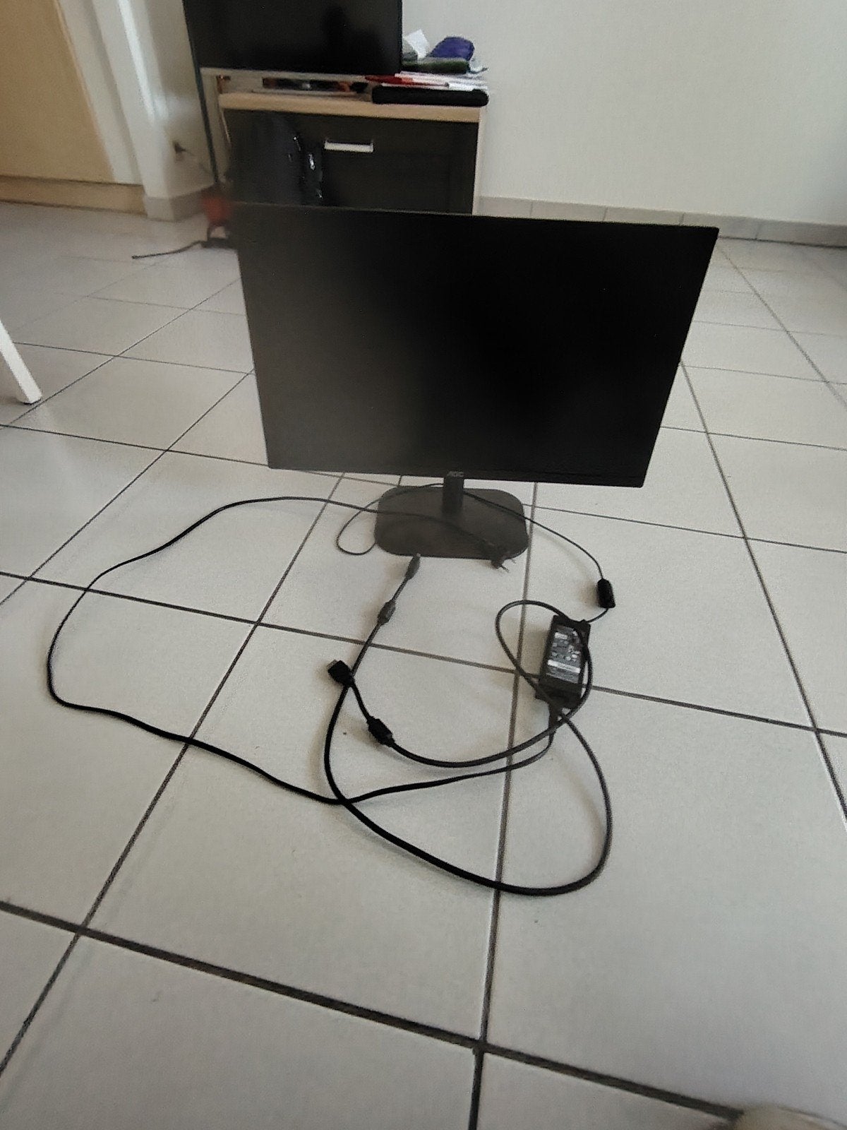 pc scherm AOC (A), Computers en Software, Monitoren, Ophalen, Onbekend, 60cm - 24pouces, Gebruikt