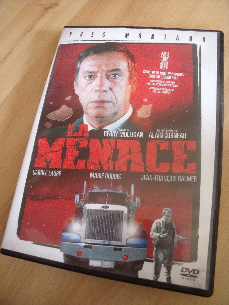 La menace (Yves Montand- Alain Corneau), CD & DVD, DVD | Classiques, Thrillers et Policier, Enlèvement ou Envoi, Français, 1960 à 1980