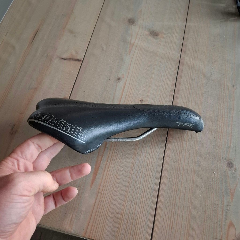 Zadel triatlonfiets, Ophalen of Verzenden, Gebruikt, Zadel