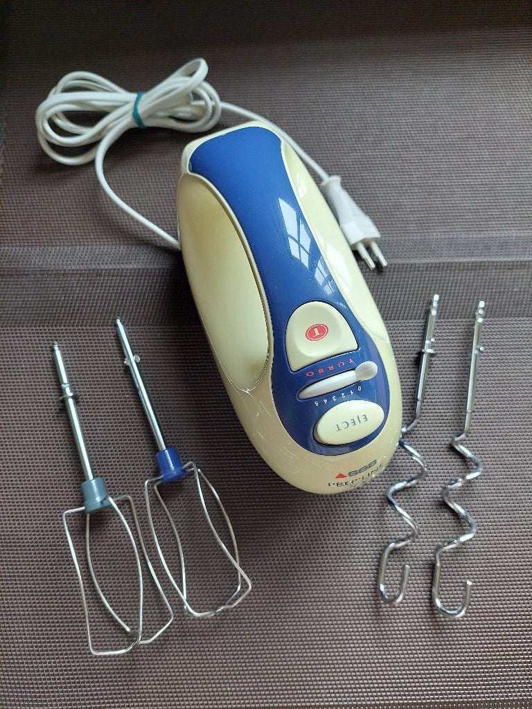 Batteur à main Seb Prep'line - Turbo - 200 watt - 5 vitesses, Neuf, Enlèvement ou Envoi, Autres marques, Multicolore