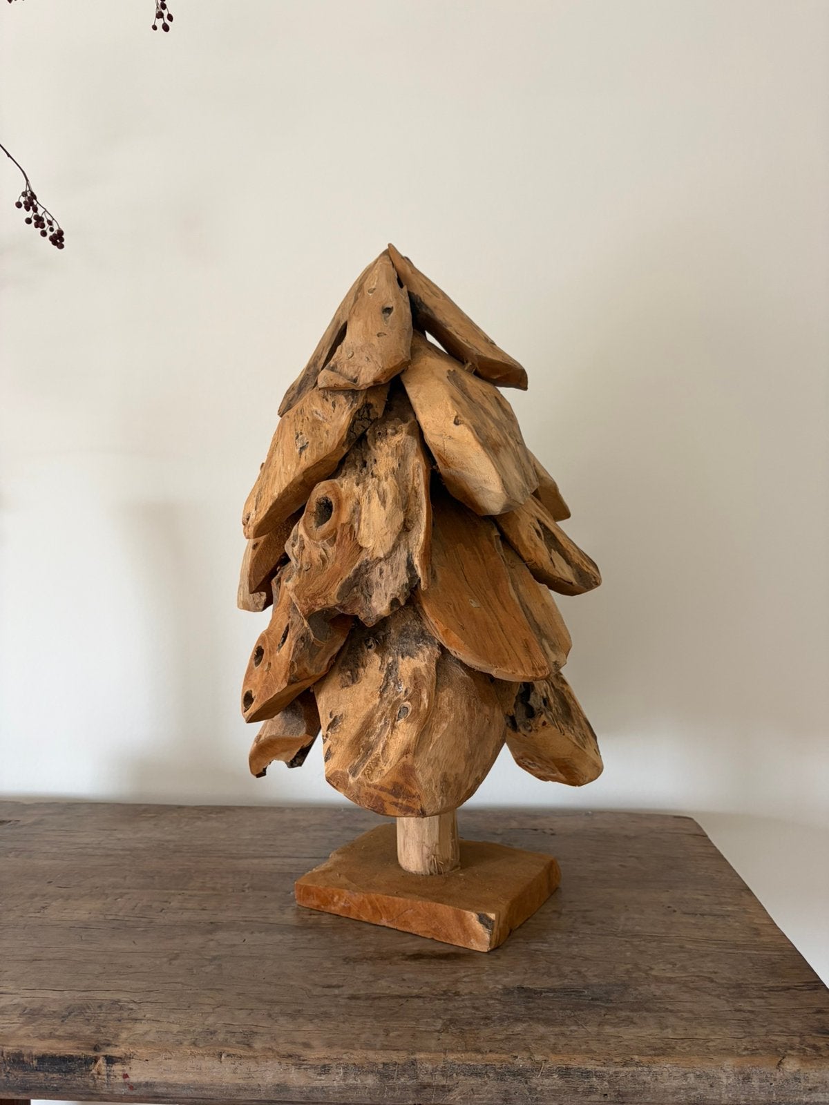 Houten kerstboom, Divers, Enlèvement, Comme neuf