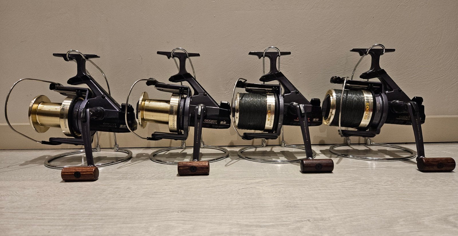4 Daiwa Whisker Tournament 6000T, Watersport en Boten, Ophalen of Verzenden