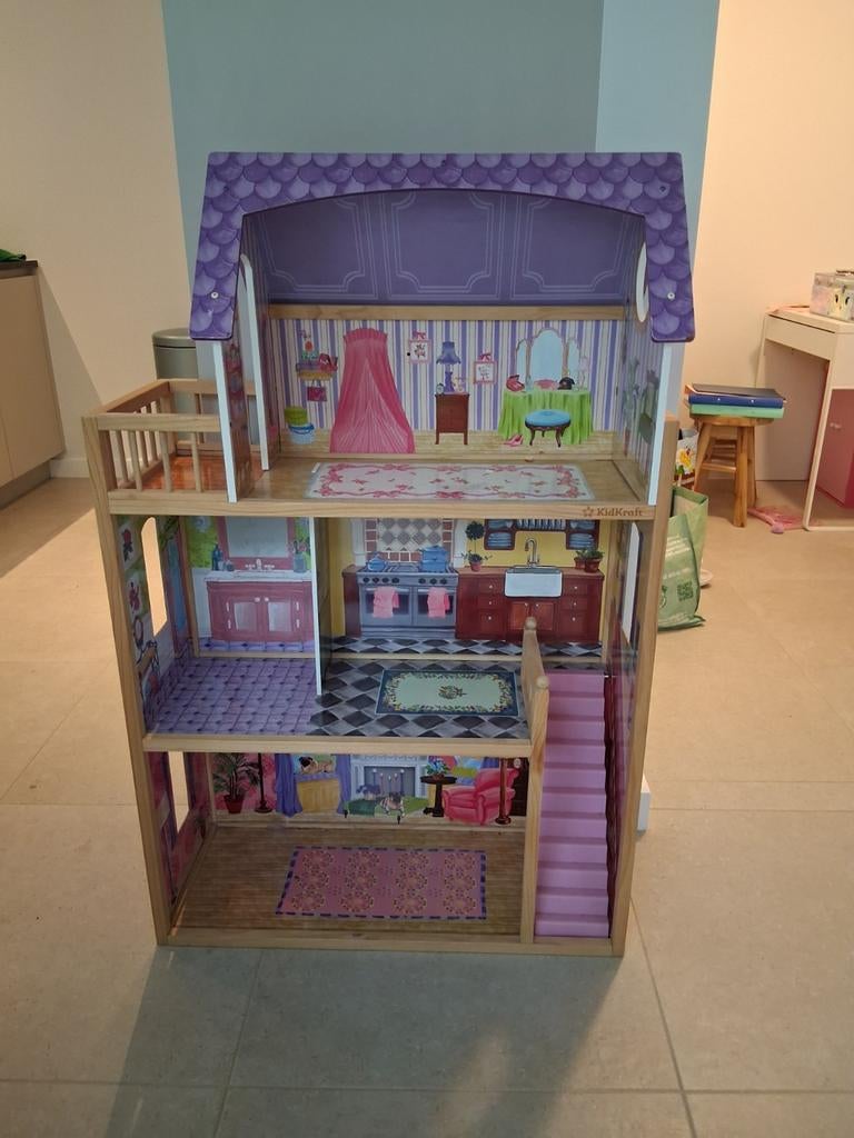 Poppenhuis kidskraft, Ophalen, Poppenhuis