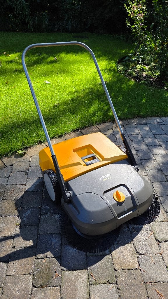 Veegmachine - Handveegmachine STIGA SWP475, Tuin en Terras, Ophalen, Zo goed als nieuw