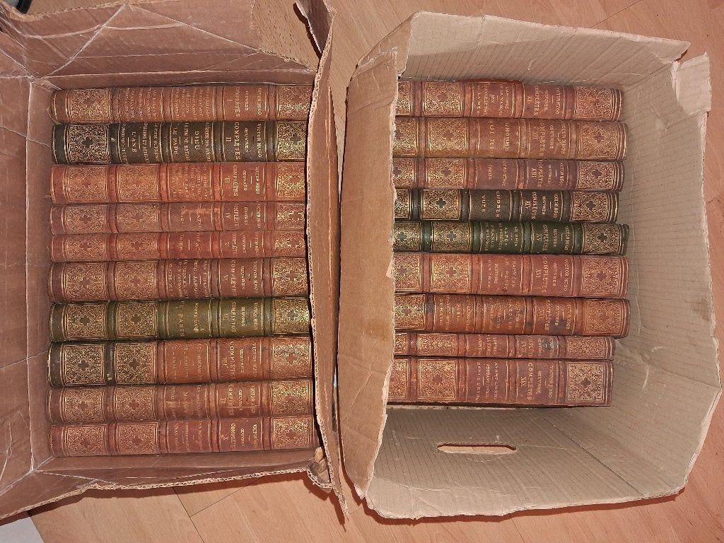 Victor Hugo — Œuvres complètes (19 volumes), Antiquités & Art, Enlèvement