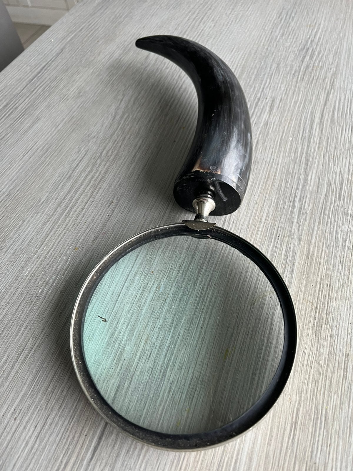 Vintage vergrootglas met hoorn, Ophalen