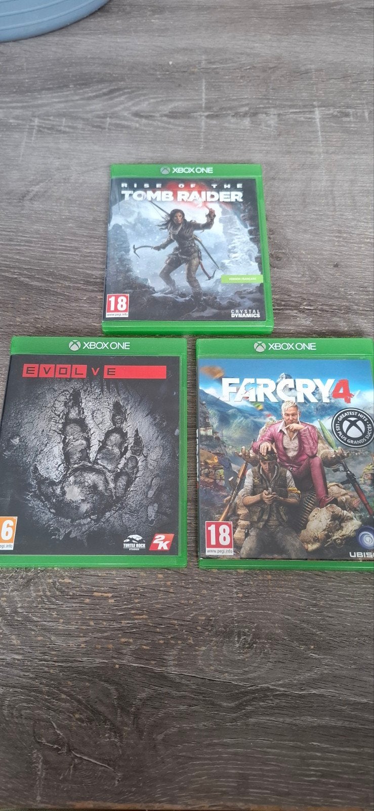Lot Jeux Xbox One, Enlèvement