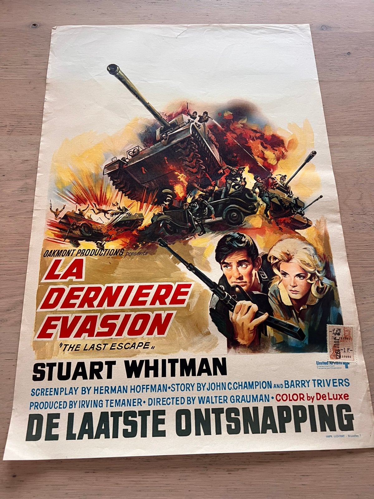 La dernière évasion - la dernière évasion, Collections, Enlèvement ou Envoi, Comme neuf