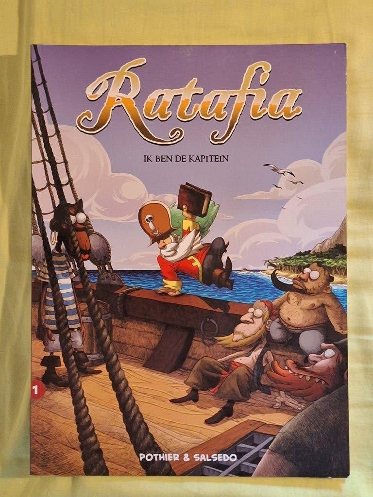 Ratafia 1: ik ben de kapitein, Eén stripboek, Ophalen of Verzenden, Nieuw