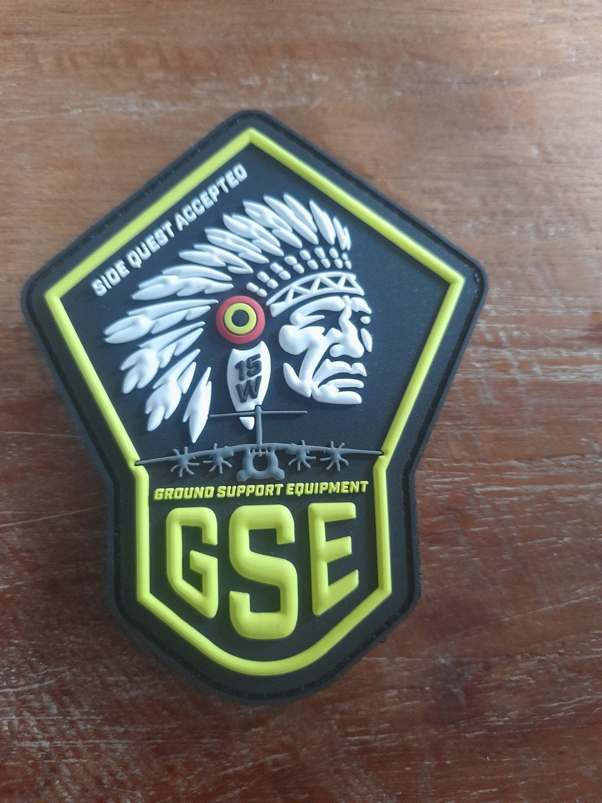 patch A400M GSE grond support equipment Pvc/3D, Collections, Aviation, Enlèvement ou Envoi