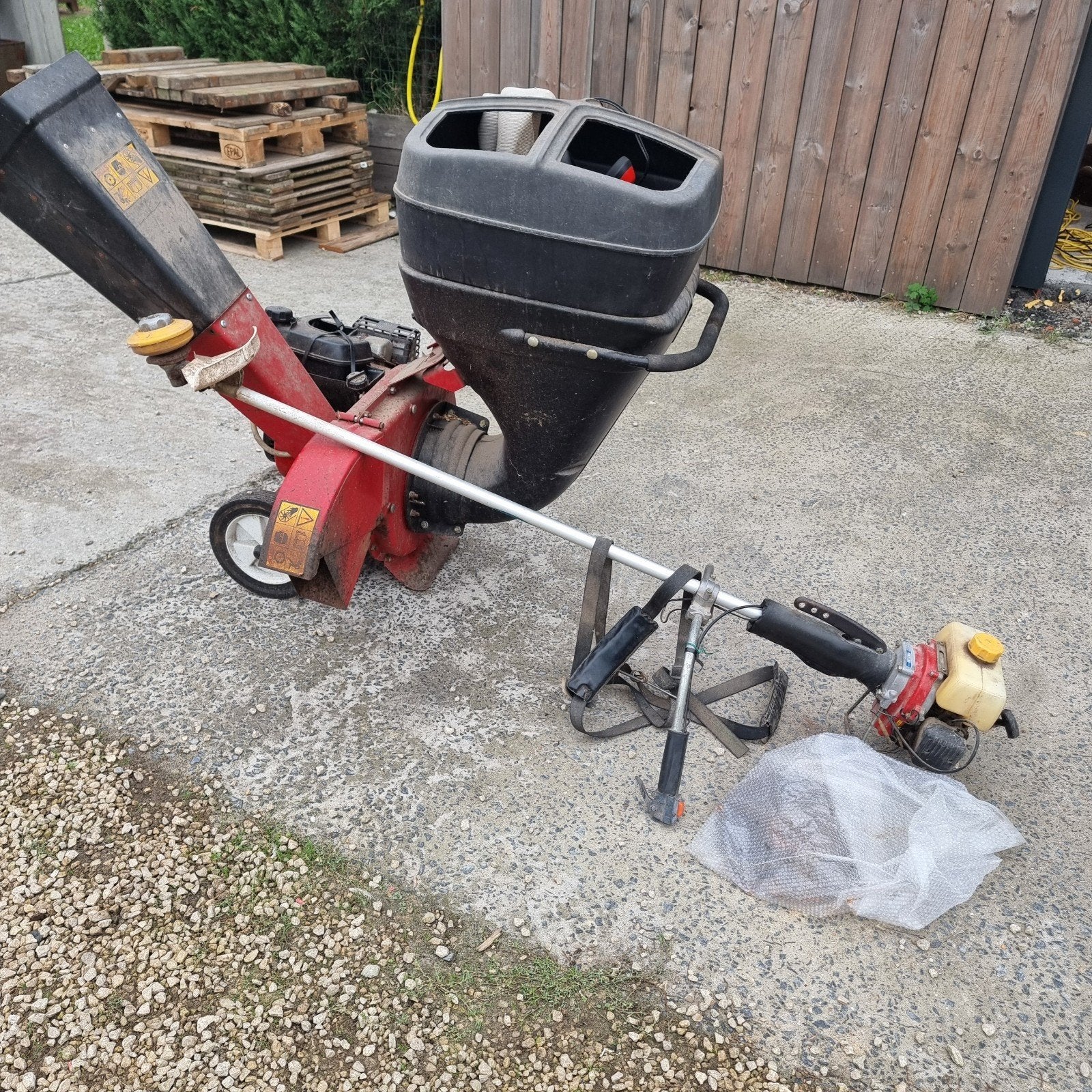 bosmaaier  en  hakselaar, Tuin en Terras, Ophalen, Gebruikt