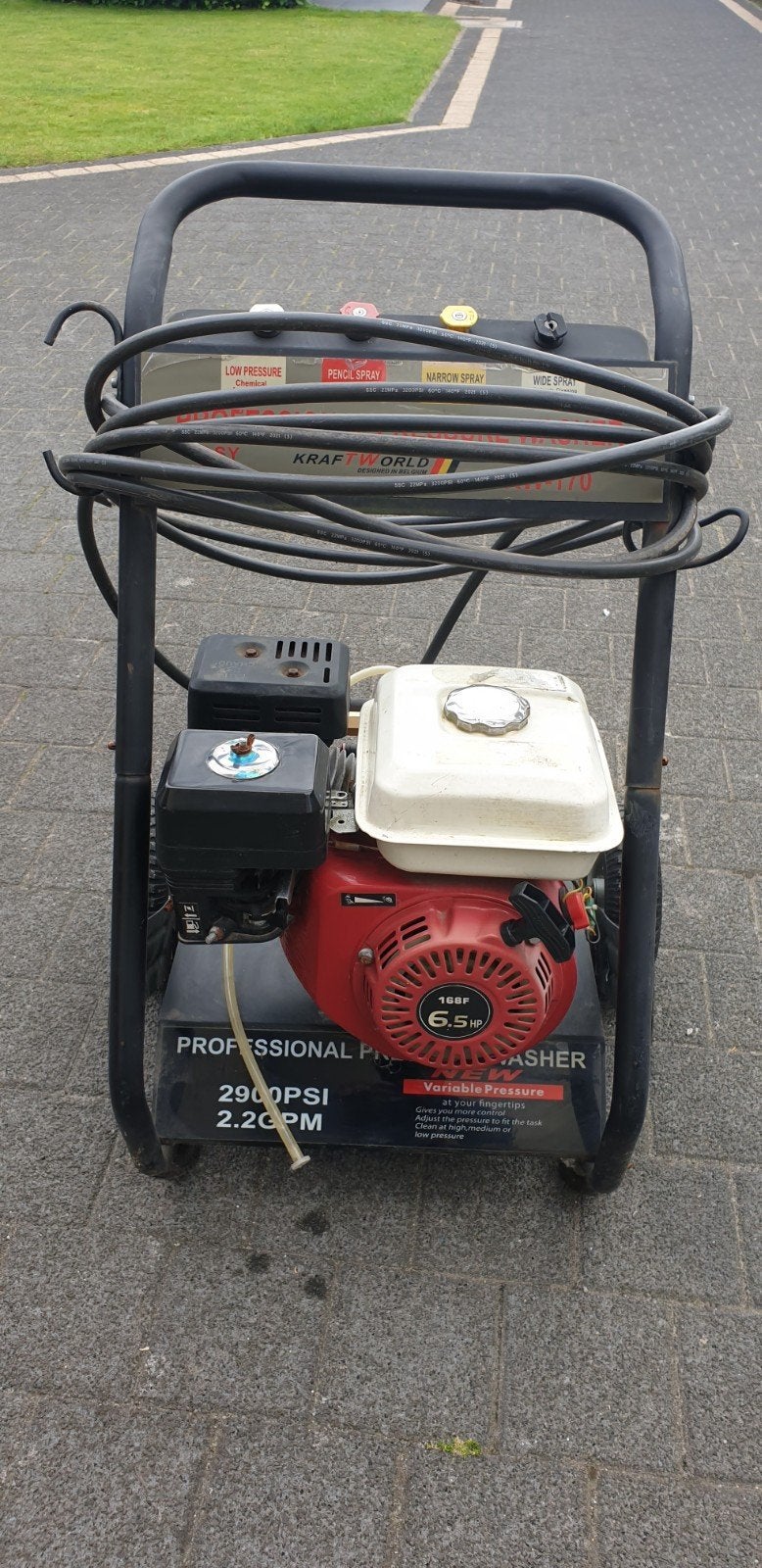 Hogedrukreiniger op benzine, Jardin & Terrasse, Nettoyeurs haute pression, Enlèvement, Essence