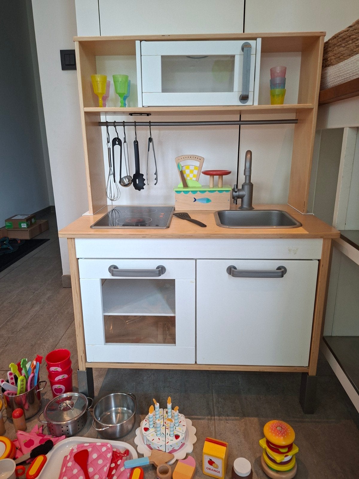 Kitchenette de jeu Ikea avec accessoires, Enlèvement