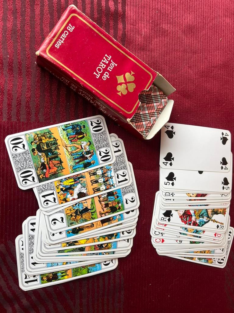Jeu de tarot, Verzamelen, Ophalen of Verzenden, Zo goed als nieuw