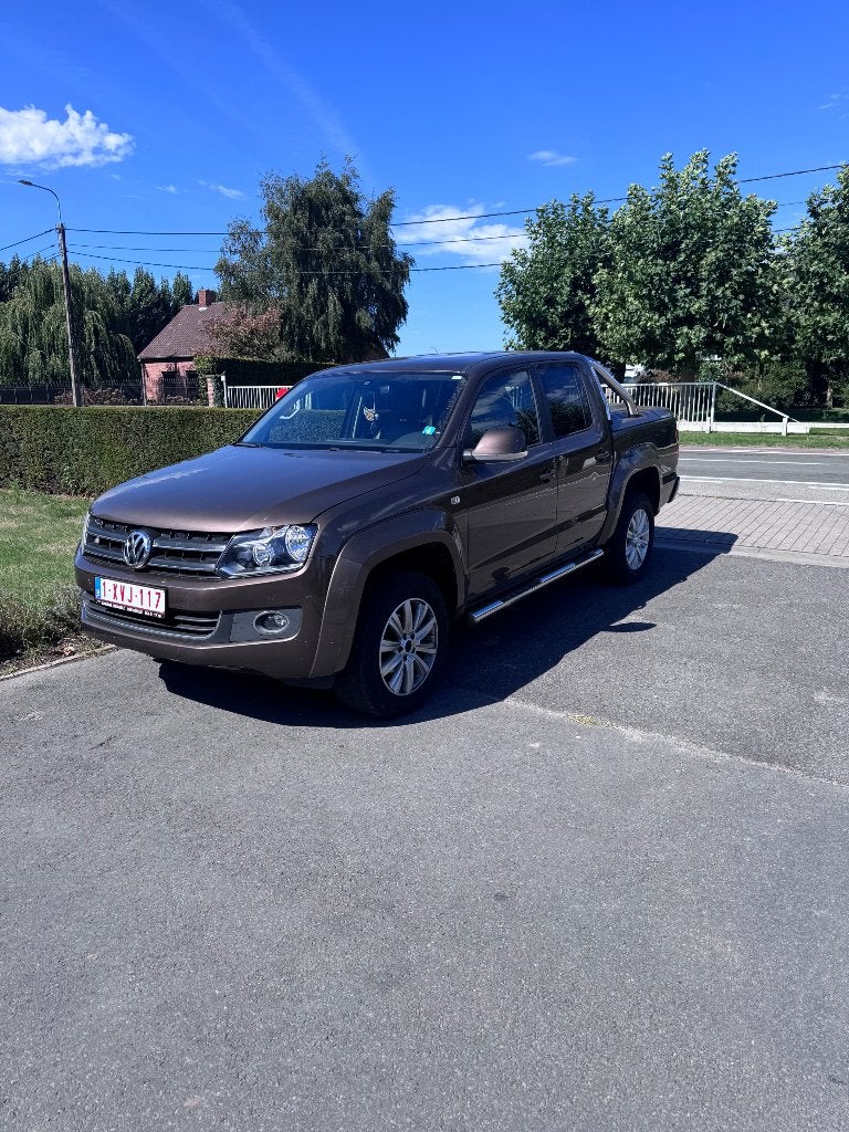 Volkswagen Amarok, Auto's, Automaat, Bruin, Leder, Bruin